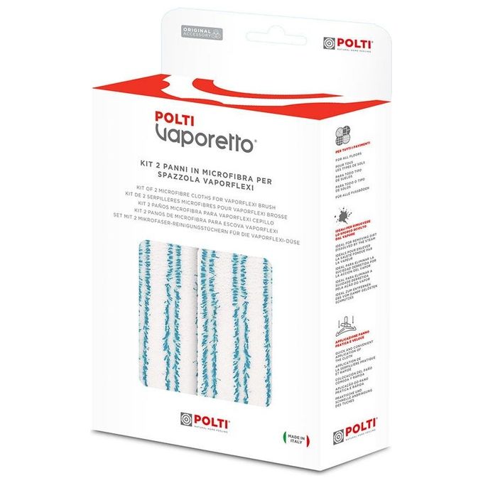 Polti PAEU0340 Kit 2 Moci per Spazzola Vaporflexi