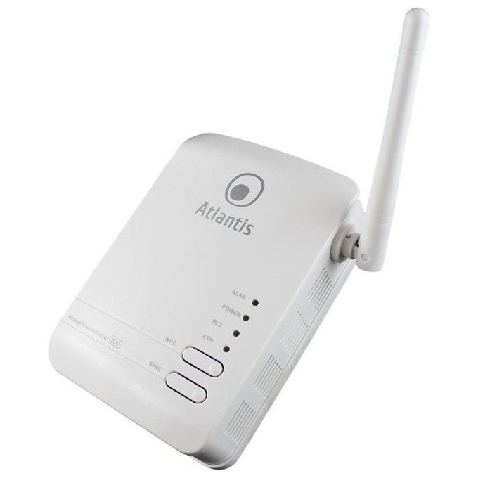 Atlantis Powerline Multifunzione 150m Homeplug Av Easy Setup Confezione 1pz