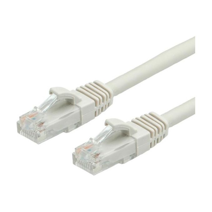 Roline Value Cavo di Rete Utp Cat.6 0.5mt Ls0h Grig Io Halogen Free No Schermato Value
