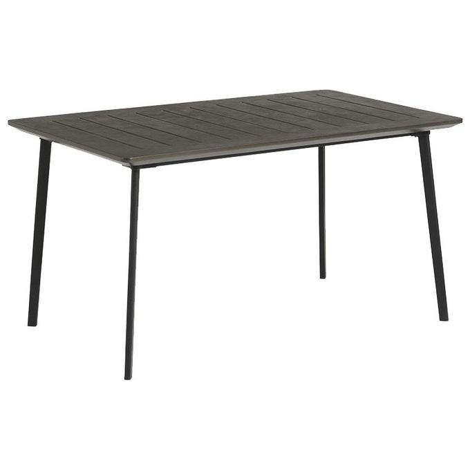 Keter Metalea Tavolo Con Finitura Effetto Metallo