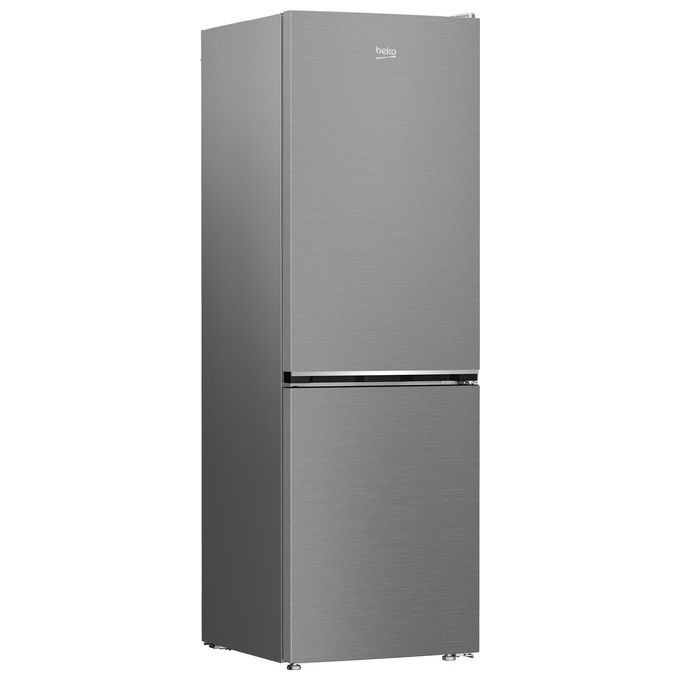 BEKO B1RCNE364XB Frigorifero combinato 316 L 1865 cm Classe E 37 dB Total No Frost MultiAirflow modalita' Eco e Vacanza Metal Look