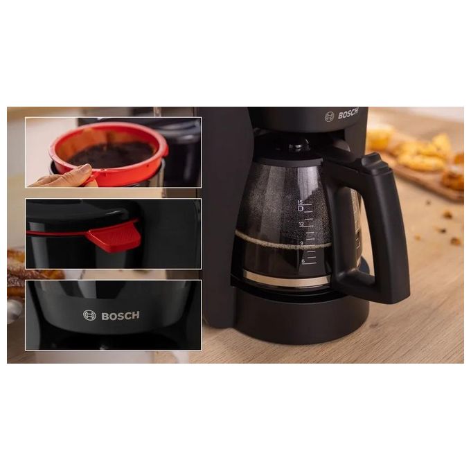 Bosch TKA3M133 Macchina per Caffe' con Filtro 1.25 Litri