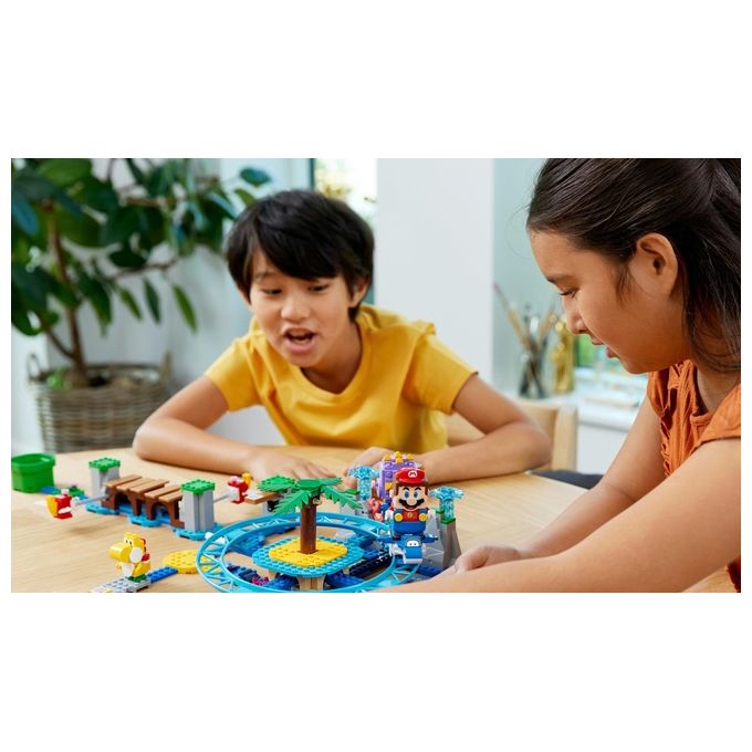 LEGO Super Mario Spiaggia del Ricciospino Gigante Expansion Set
