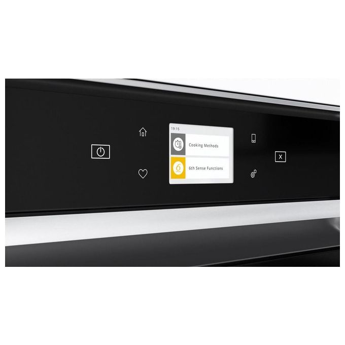 Whirlpool W9I OM2 4S1 H Forno Elettrico Multifunzione da Incasso Capacita' 73 Litri Classe Energetica A+ 8 Programmi Tecnologia 6° SENSO 59,5 cm Nero-Acciaio Inossidabile