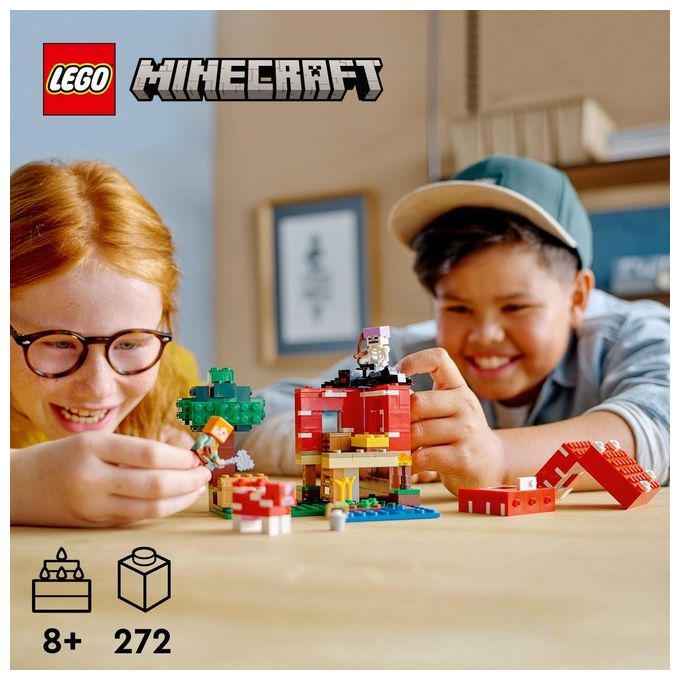 LEGO Minecraft La Casa dei Funghi