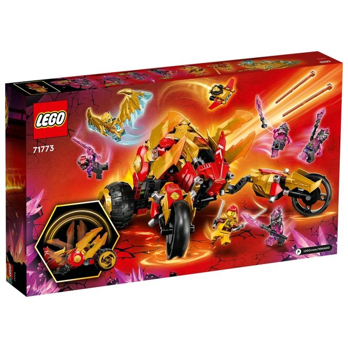 LEGO Ninjago Raider-drago d'oro di Kai