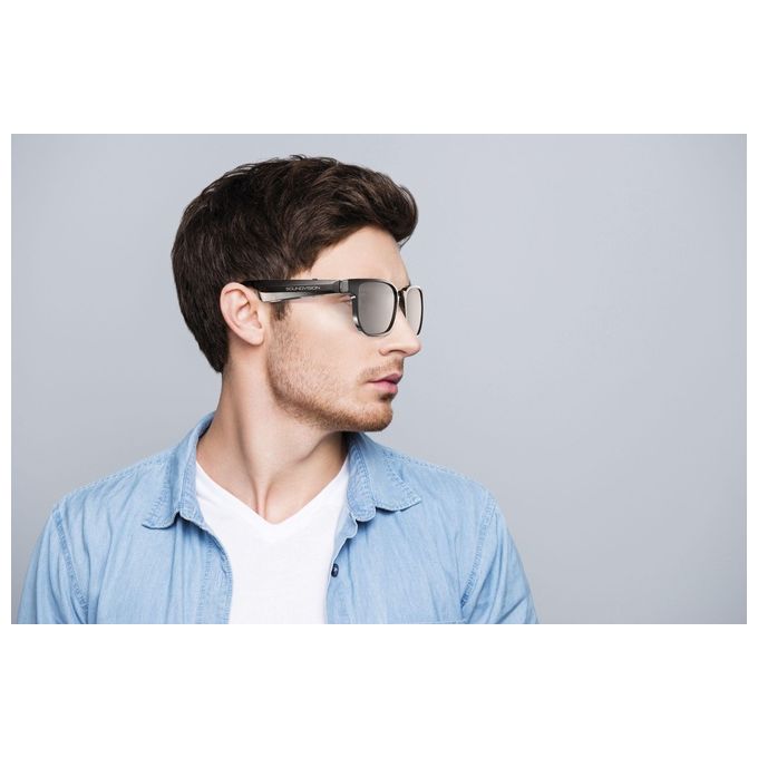 Cellular Line Cuffie con Microfono Bluetooth Sound Vision Occhiali Smart