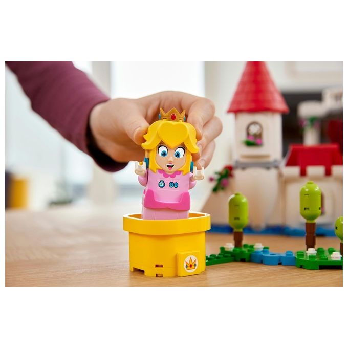 LEGO 71408 Super Mario Pack Espansione Castello di Peach 1216 pezzi 5 personaggi inclusi (48x37x9 5 cm) colore Nero