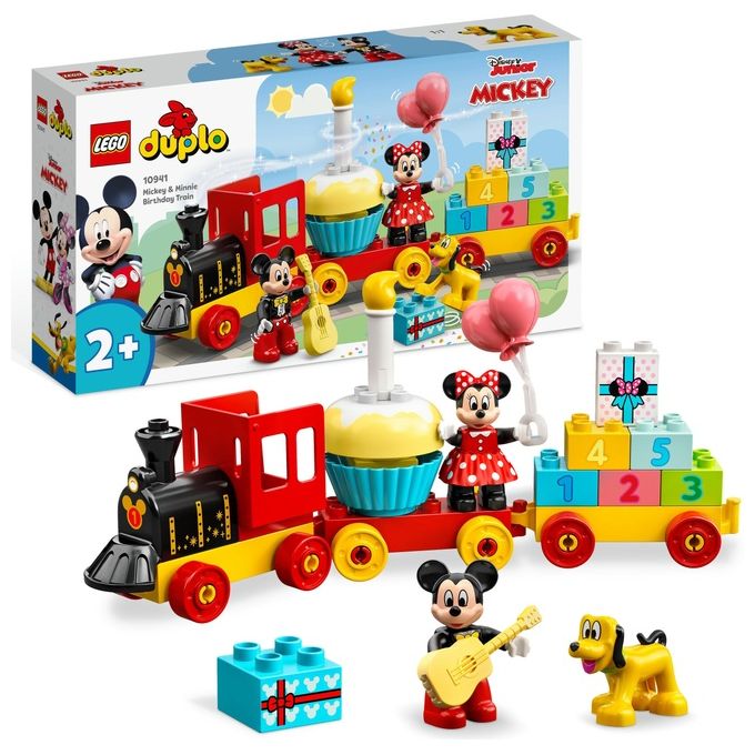 LEGO Duplo Disney Il Treno del Compleanno di Topolino e Minnie