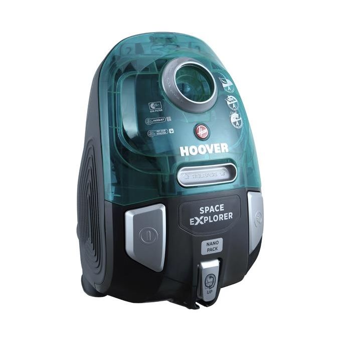 Hoover SL71_SL70 Aspirapolvere a Traino Potenza 700 W Capacita' 2 Litri Classe energetica A Grigio-Verde