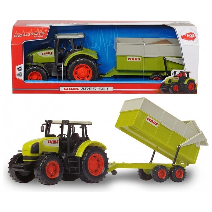 Dickie Toys - Dickie Trattore Claas Ares Set Cm.57