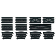 Carrera Slot - Accessorio Digital 1:24   1:32   Evolution - Extension Set - 4 Straights. 2 Lane Change Sections 2 Chicanes. 4 Curves 2 30o