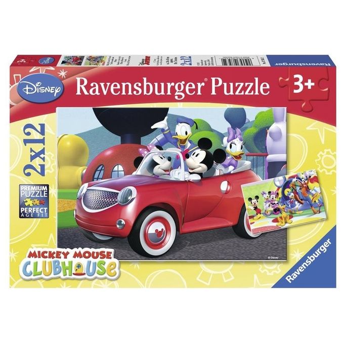 Puzzle 2X12 Casa Di Topolino
