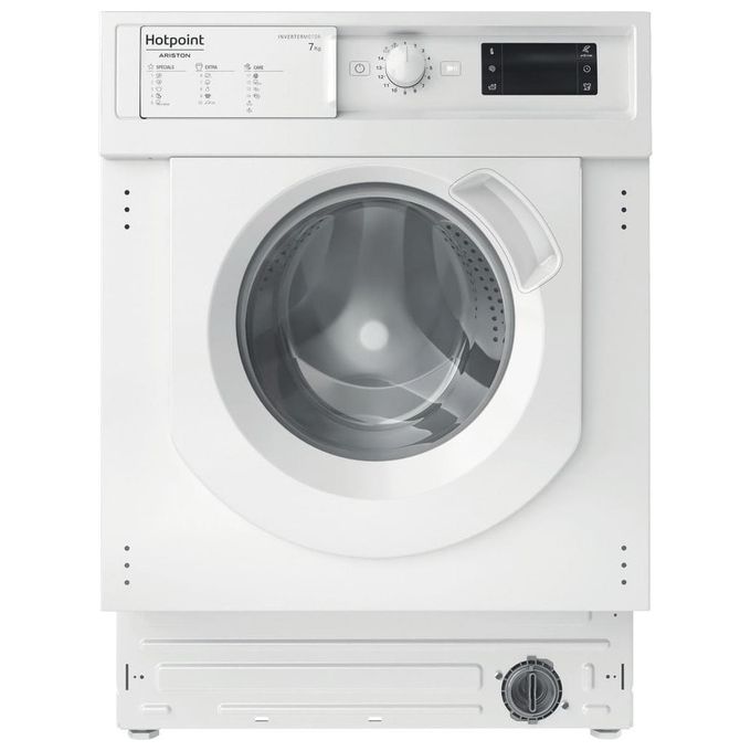 Hotpoint BI WMHG 71483 EU N Lavatrice da incasso Frontale 7 Kg 1400 rpm Classe D Motore Inverter 14 Programmi (81.5x59.5x54.5 cm) colore Bianco