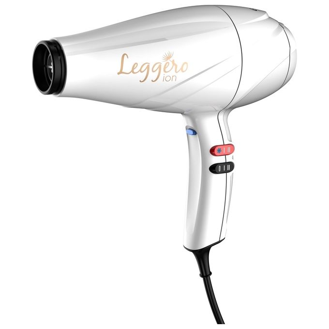 Ga.Ma A21 Leggero Asciugacapelli 2100W, Bianco