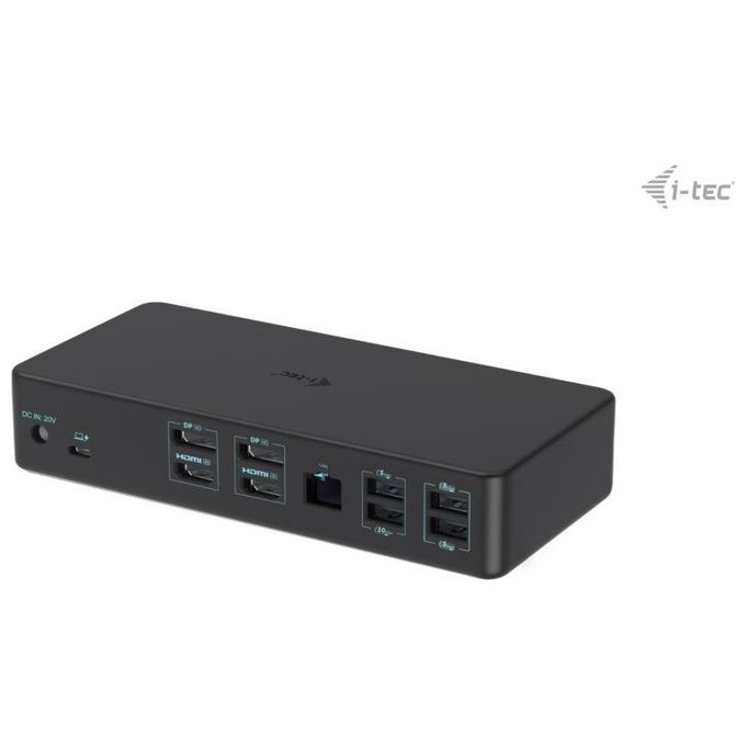 I-tec Docking Stations usb 3.0-usb-c-tb 3 pro dual 4k Display Docking Station gen2 pd