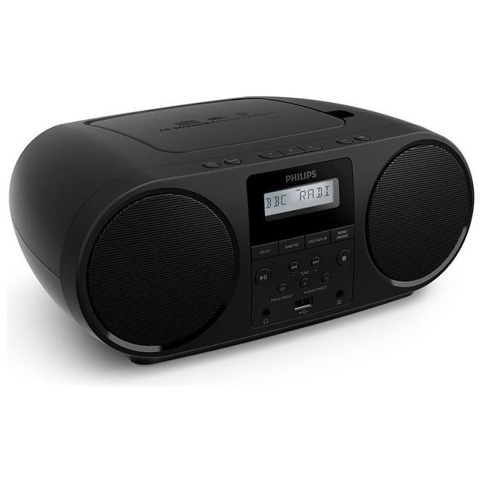 Philips TAZ6000-10 lettore CD Lettore CD portatile Nero