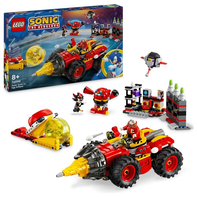 LEGO Sonic Super Sonic Vs. Egg Drillster