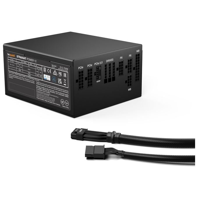 Be Quiet! Straight Power 12 - 750W Alimentatore per Computer 204 pin ATX ATX Nero