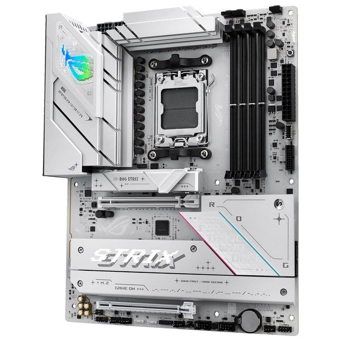 ASUS ROG Strix B850-A Gaming WiFi Scheda Madre AMD ATX 1422 Fasi di Alimentazione Slot DDR5 PCIe 5.0 con Slot Q-Release 4 slot M.2 WiFi 7 con WiFi Q-Antenna AI Advisor AI Networking II