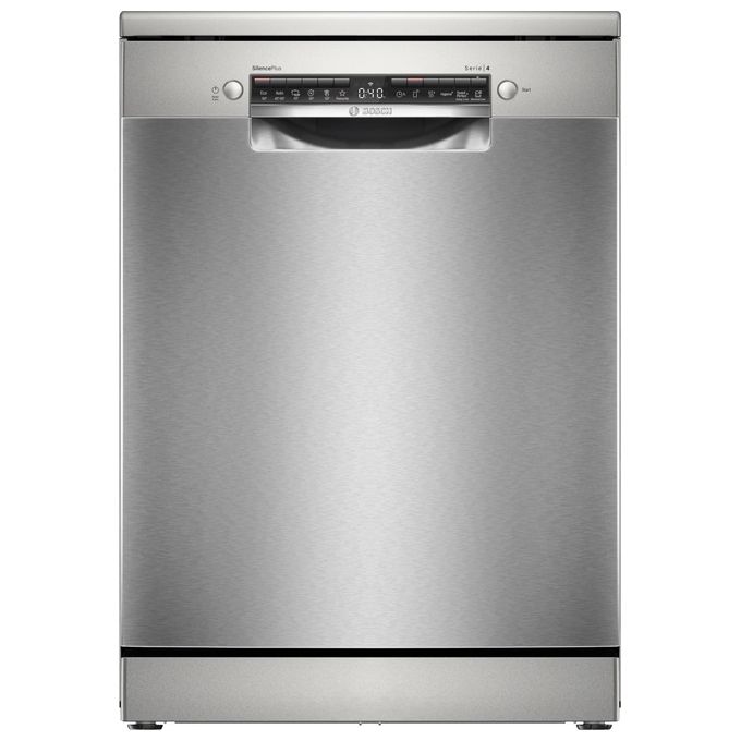 BOSCH SMS4HMI09E Lavastoviglie a libera installazione 14 coperti Classe C 60 cm acciaio spazzolato antimpronta