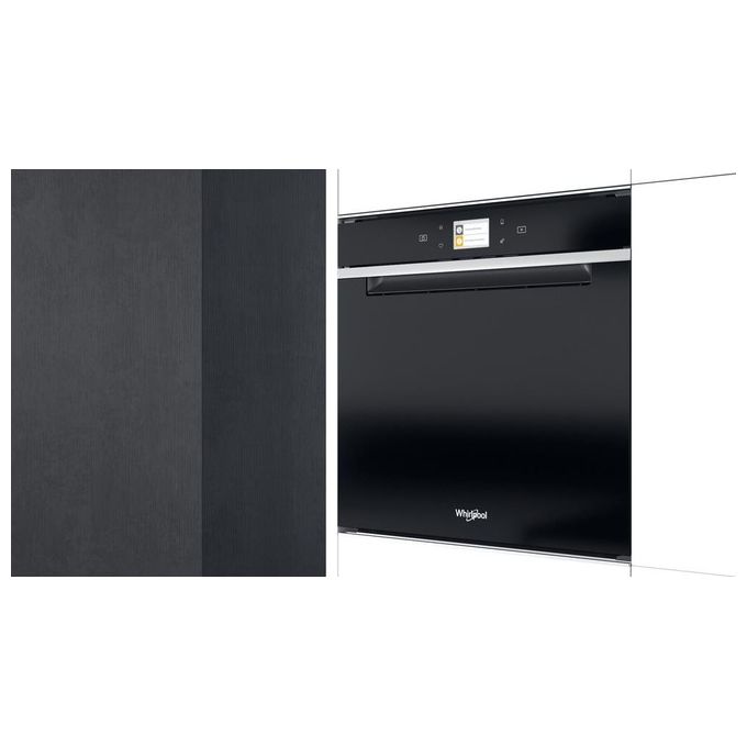 Whirlpool W9I OM2 4S1 H Forno Elettrico Multifunzione da Incasso Capacita' 73 Litri Classe Energetica A+ 8 Programmi Tecnologia 6° SENSO 59,5 cm Nero-Acciaio Inossidabile