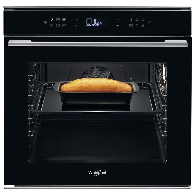Whirlpool W9I OM2 4S1 H Forno Elettrico Multifunzione da Incasso Capacita' 73 Litri Classe Energetica A+ 8 Programmi Tecnologia 6° SENSO 59,5 cm Nero-Acciaio Inossidabile