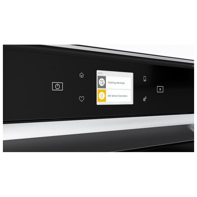 Whirlpool W9I OM2 4S1 H Forno Elettrico Multifunzione da Incasso Capacita' 73 Litri Classe Energetica A+ 8 Programmi Tecnologia 6° SENSO 59,5 cm Nero-Acciaio Inossidabile