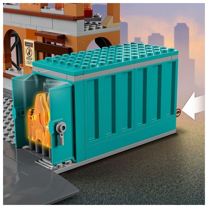 LEGO City Fire Vigili del Fuoco Edificio don Fiamme