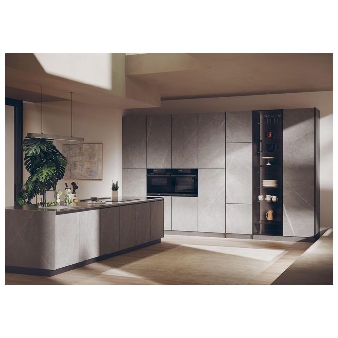 Forno Haier I-Message Steam Series 6 HWO60SM6S9BH - Vapore, Pirolisi, Classe A+