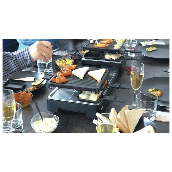 Unold Raclette Estensibile 8 Persone Nero Modello 48755 per Cucine Moderne