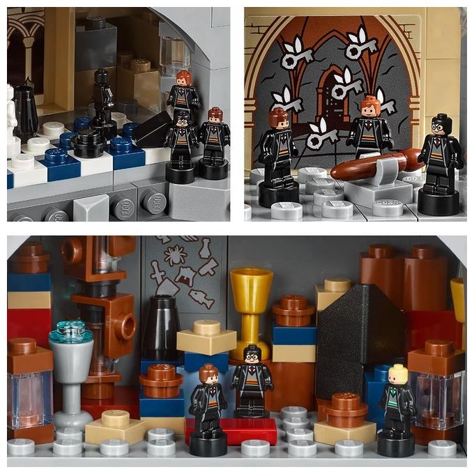 Lego set costruzione castello di hogwarts harry potter 6020 pezzi 16 anni collezione 71043