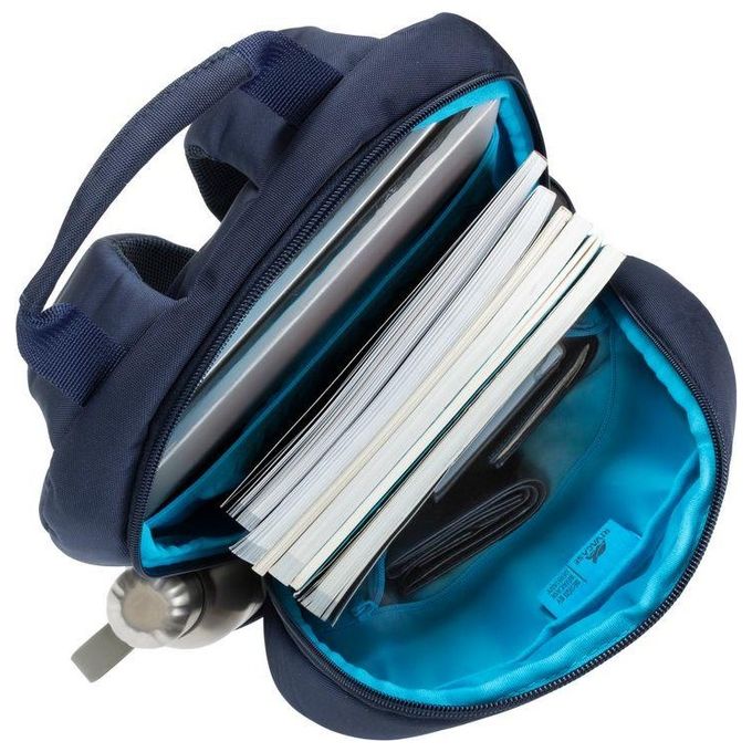 Rivacase Zaino per Notebook da 15.6-16'' Eco in Plastica Riciclata Blu Scuro