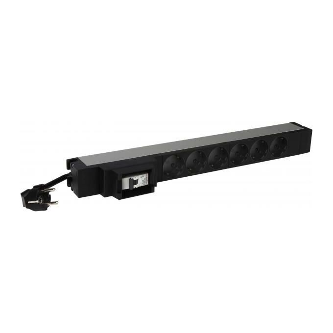Legrand 646831 Unita' di Distribuzione dell'Energia PDU 6 Prese AC 1U Nero