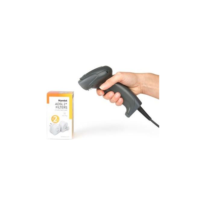 Hamlet HBCS2D100US Barcode Scanner Professionale 2d 1d Usb