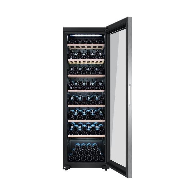 Haier WS171GA Cantinetta vino 171 bottiglie Classe energetica G Ripiani in legno 7 Display Digitale 185 cm
