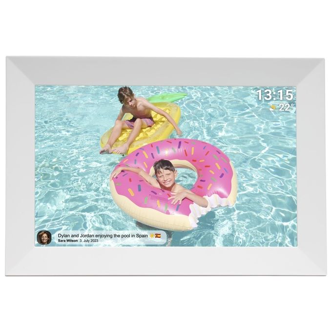 Denver Frameo PFF-1024 Cornice Digitale 10.1'' 16Gb Bianco