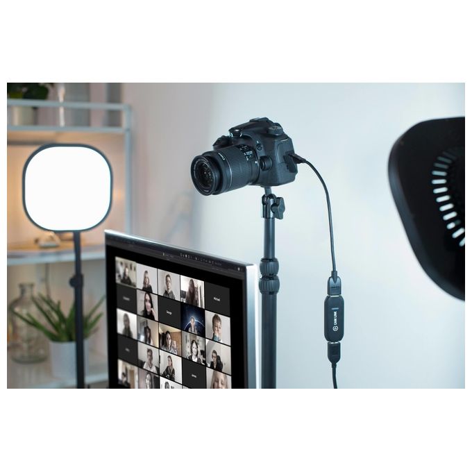 Elgato Cam Link 4K Dispositivo di Acquisizione Video per Streaming ad Alta Definizione