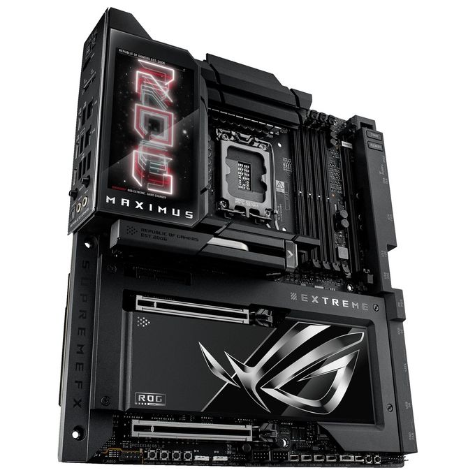 ASUS ROG Maximus Z890 Extreme Scheda Madre Intel ATX 24212 Fasi di Alimentazione Slot DDR5 PCIe 5.0 GPU di Nuova Generazione 6 Slot M.2 WiFi 7 5 Porte Thunderbolt