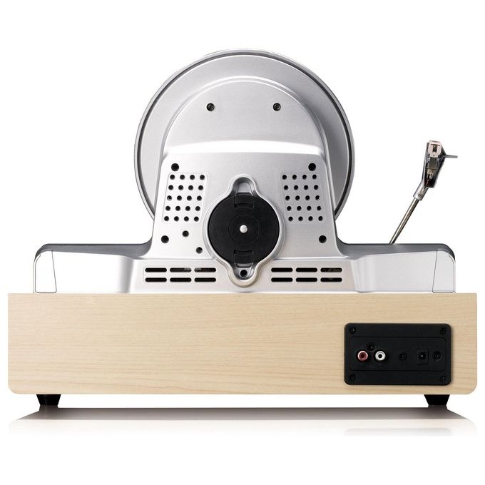 Lenco Giradischi LS Series LSA 071 Design Elegante in Silver e Legno