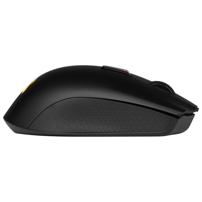 Corsair Harpoon Wireless Rgb Mouse Ottico da Gioco Ricaricabile con Tecnologia Slipstream Sensore Ottico 10000 Dpi Retroilluminazione a Led Rgb Nero
