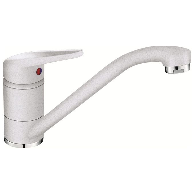 Franke Novara-Plus Miscelatore monocomando con canna girevole Bianco 115.0470.658