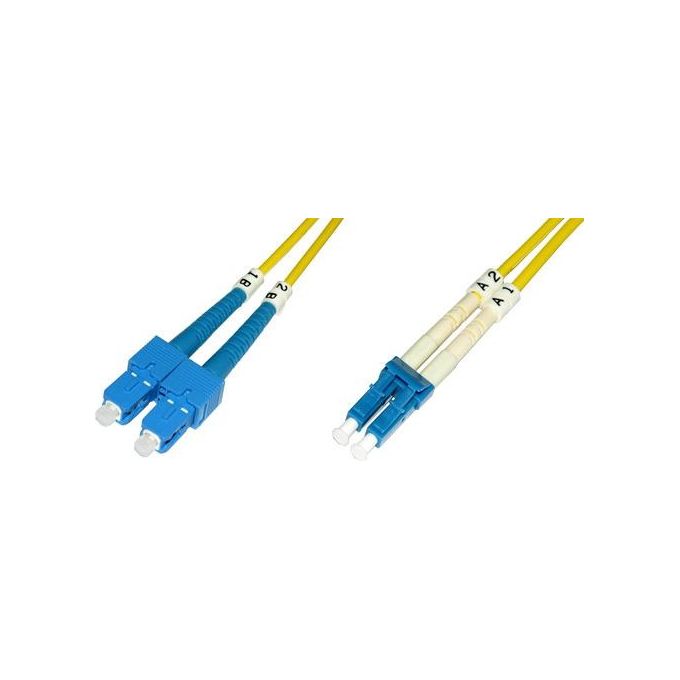 Digitus cavo fibra ottica lc a sc monomode duplex 9-125 mt.2 (dk-2932-02)