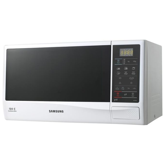 Samsung GE732K Forno a Microonde con Grill Capacita' 20 Litri Potenza 750 W 6 Programmi Modalita' Eco Dispaly Led Bianco
