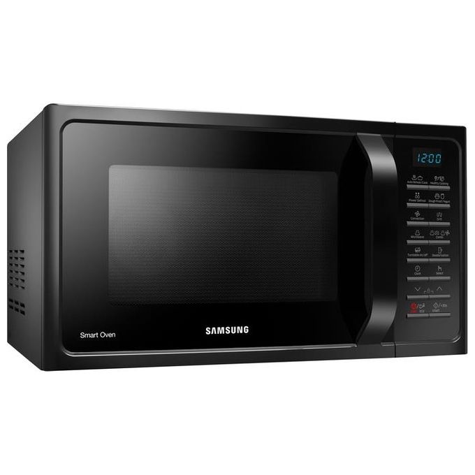 [ComeNuovo] Samsung MC28H5015AK – Forno a microonde combinato, 28 L, 900 W, Classe A, convezione + grill 1 400 W, 15 programmi preimpostati (Fresh Menu), funzione deodorizzazione, fermentazione yogurt-dough, ECO mode, vetro ceramico EasyView, colore nero