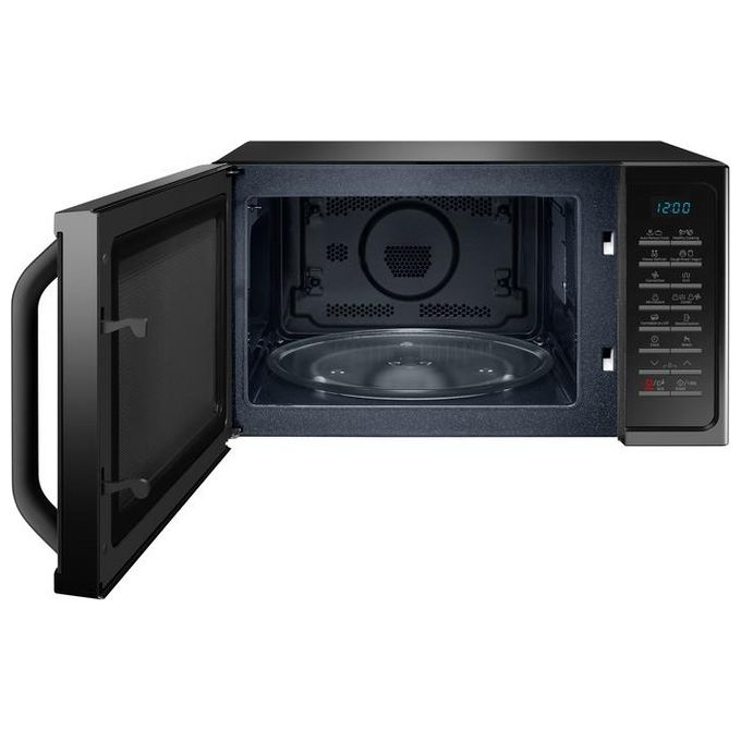 [ComeNuovo] Samsung MC28H5015AK – Forno a microonde combinato, 28 L, 900 W, Classe A, convezione + grill 1 400 W, 15 programmi preimpostati (Fresh Menu), funzione deodorizzazione, fermentazione yogurt-dough, ECO mode, vetro ceramico EasyView, colore nero