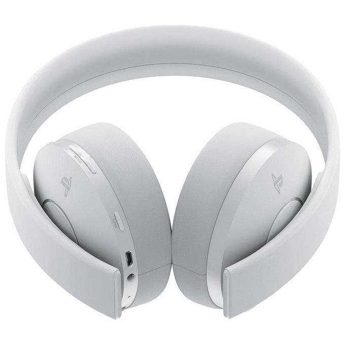 Sony PlayStation 4 Gold Cuffie Wireless Bianco