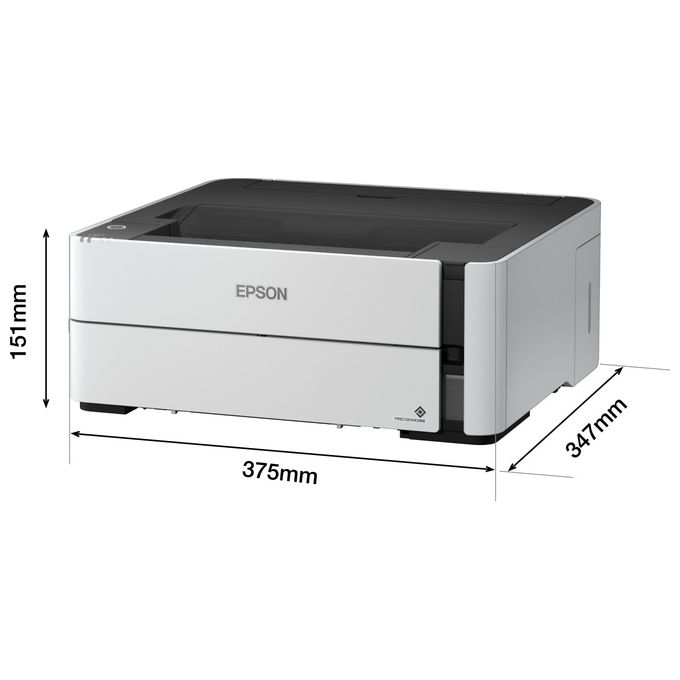 Epson EcoTank ET-M1140 Stampante Monocromatica Velocita' di Stampa di 20ppm Vassoio da 250 Fogli
