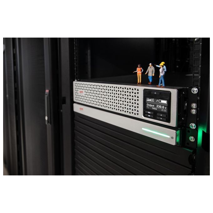 APC SMART-UPS SRT LI-ION 2200VA RM ACCS Doppia Conversione Online 2.2 kVA 1980W 8 Prese AC