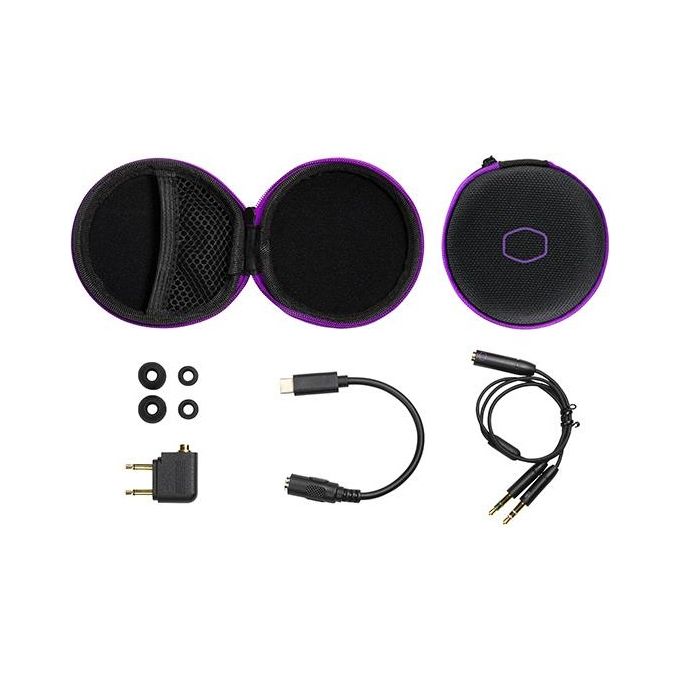 Cooler Master MH710 In Ear Auricolari Stereo Jack-USB Nero